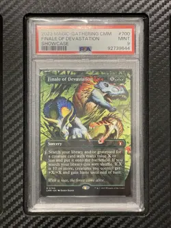 2023 PSA 9 MTG Finale of Devastation #700 Showcase Non Foil Magic The Gathering - Image 1