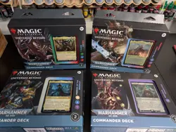 Magic the Gathering Universes Beyond Warhammer 40,000 Commander Decks (Set of 4) - Image 2