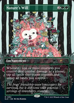 MTG - Nature's Will - Secret Lair - Magic the Gathering - Image 1