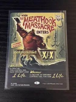 The Meathook Massacre (Showcase Poster) Innistrad Remastered, Regular, MTG, #486 - Image 1