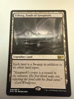 Urborg, Tomb of Yawgmoth M15 - LP -Mtg Magic the Gathering - Image 1