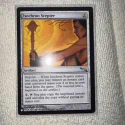 MTG Isochron Scepter U The List Reprints 188/306 Mint Magic TCG Artifact - Image 1