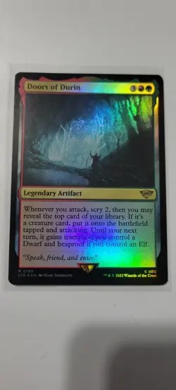 Doors of Durin Universes Beyond: the Lord of the Rings:Tales of MiddleEarth Foil - Image 1