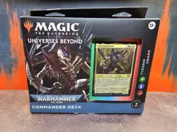 MTG Universes Beyond: Warhammer 40K - Tyranid Swarm Commander Deck - New Sealed - Image 1