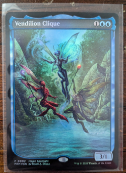 MTG Vendilion Clique, Spotlight Series Full Art Promo - FOIL - Image 1