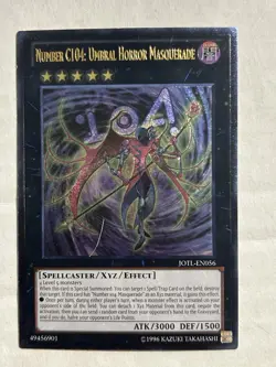 Number C104: Umbral Horror Masquerade MTG JOTL-EN056 1st Edition Ultimate Rare - Image 1