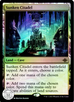 Sunken Citadel Prerelease Foil - The Lost Caverns of Ixalan - 285 NM - Image 1