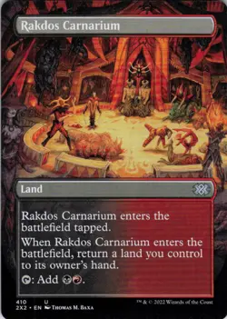 Rakdos Carnarium Borderless - Double Masters 2022 - 410 NM - Image 1