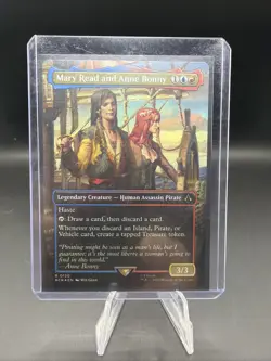 Mary Read and Anne Bonny (Borderless) Universes Beyond: Assassin's Creed Foil - Image 1