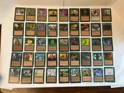 Lot 233 MTG Magic the Gathering Green/Forest Giant/Explosive Growth/Scaled Wurm - Image 3