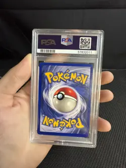 Pokemon TCG Squirtle Base Set Unlimited 63/102 PSA 8 - Image 2
