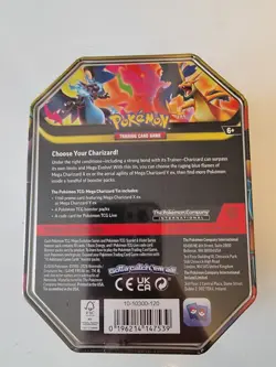 Pokemon TCG: Mega Charizard Y Ex Tin English In Stock Ready To Ship - Image 2