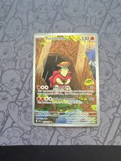 Pokemon: Turtonator #146/142 Sv07: Holo Rare Stellar Crown 2024 - NM - J91 - Image 1
