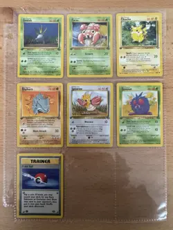 NM Complete JUNGLE set 1999 Pokemon 1st edition All COMMON Cards Pikachu ! - Image 4