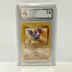 PSA CGA 7.5 - Gligar 1st Edition 59/111 - Neo Genesis - Graded Pokemon Card - Image 1