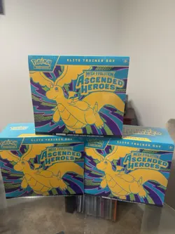 3x Pokemon Ascended Heroes Elite Trainer Box (ETB) - Ships Fast - Image 1
