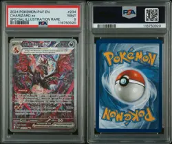Pokemon Charizard ex 234/091 SV: Paldean Fates Special Illustration PSA 9 - Image 3