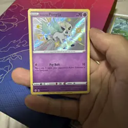 Pokemon - Galarian Ponyta - SV047/SV122 - SWSH Shining Fates - Shiny Holo Rare - Image 1
