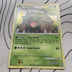 Pokemon TCG Torterra Theme Deck Exclusives Holo Card 10/95 Cracked Ice - MP - Image 2