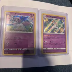 Pokemon TCG Galarian Rapidash SV048/SV122 and Galarian Ponyta swsh013 - Image 1