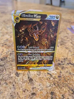 Pokemon Giratina VSTAR TCG Crown Zenith Gold Card GG69/70 lightly played - Image 3