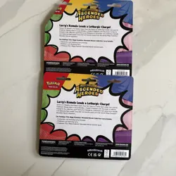2 Pokemon Mega Evolution Ascended Heroes 2-Pack Blister Larry (Factory Sealed) - Image 2