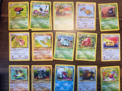 1999 Pokemon Jungle Unlimited Lot of 32 WOTC Vintage Vileplume Butterfree Rare - Image 1