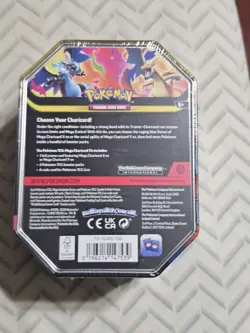 Pokemon TCG Mega Charizard Y ex Tin Sealed - Image 3