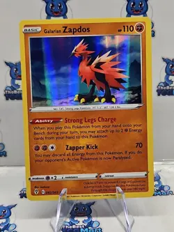 Galarian Zapdos 082/203 - Evolving Skies - Holo - Pokemon - NM/M - Image 1