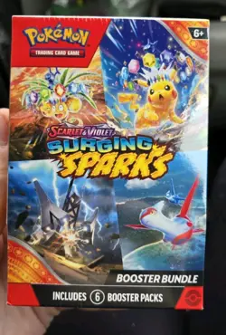 Pokemon TCG Scarlet & Violet Surging Sparks Booster Bundle Sealed Brand New - Image 1