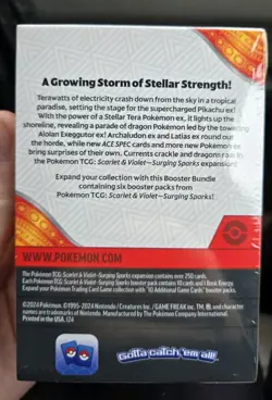 Pokemon TCG Scarlet & Violet Surging Sparks Booster Bundle Sealed Brand New - Image 2