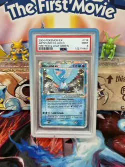 Pokemon 2004 Fire Red & Leaf Green Articuno EX Holo PSA 9 - Image 1