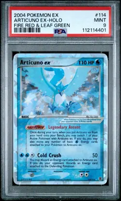 Pokemon 2004 Fire Red & Leaf Green Articuno EX Holo PSA 9 - Image 2