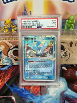 Pokemon 2004 Fire Red & Leaf Green Articuno EX Holo PSA 9 - Image 4