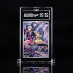Marnie's Morpeko SVP 206 Illustration Battle Deck Promo Pokemon TAG 10 PSA CGC - Image 1