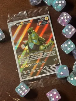 Pokemon TCG Iron Thorns Black Star Promo SVP 098 Sealed - Image 1