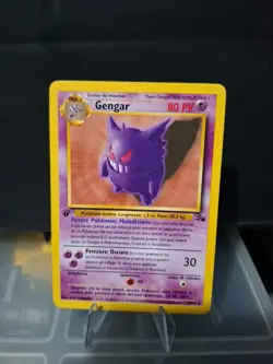Carta Pokemon Gengar 1° Prima Edizione Set 20/62 Fossil - Image 1