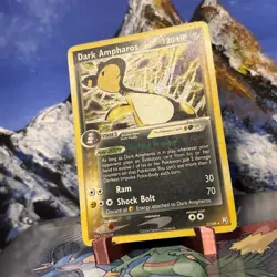 Dark Ampharos - 2/109 Pokemon Team Rocket Returns - Holo Rare LP- / MP ⚡ - Image 2