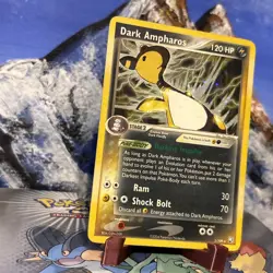 Dark Ampharos - 2/109 Pokemon Team Rocket Returns - Holo Rare LP- / MP ⚡ - Image 3