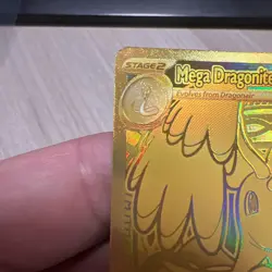 Mega Dragonite Ex Gold Hyper Rare Ascended Heroes 295/217 Pokemon Rare Dragonair - Image 3