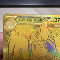 Mega Dragonite Ex Gold Hyper Rare Ascended Heroes 295/217 Pokemon Rare Dragonair - Image 4