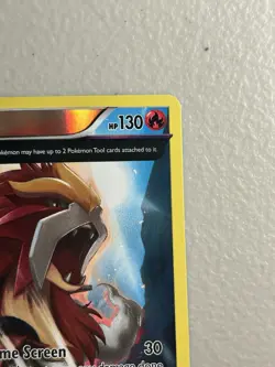 Pokemon XY: Ancient Origins Entei 15/98 Reverse Holo LP - Image 3