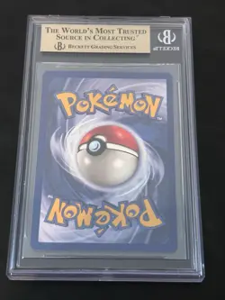 1999 Pokemon Base Pikachu Yellow Cheeks Corr. BGS 9.5 #58 - Image 2