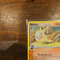 Mankey Delta Species Holon Phantoms Pokemon TCG 70/110 Ex Common LP - Image 2