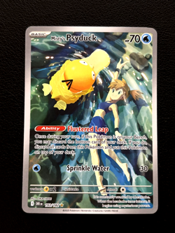Misty's Psyduck 193/182 Destined Rivals Illustration Rare Pokemon TCG - NM - Image 1