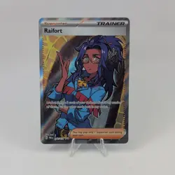 Pokemon TCG: SV - Prismatic Evolutions Raifort 142/131 Full Art Ultra Rare NM - Image 1