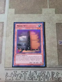 YUGIOH MAXX C CT09-EN012 SUPER LIMITED ED NM - Image 1