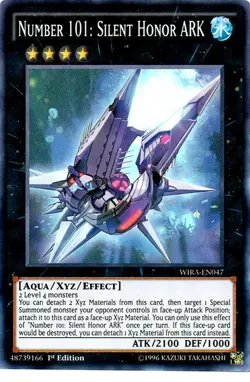 Number 101: Silent Honor ARK - WIRA-EN047 - Super Rare - 1st Edition x1 - Lightl - Image 1