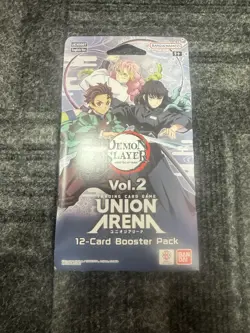 Bandai Union Arena Demon Slayer Vol 2 Booster 1 Sleeve Pack! - Image 1