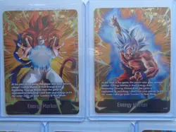 Dragon Ball Super Card Game 2nd Anniversary SILVER Energy Marker ALL 5 ! The Set - Image 2